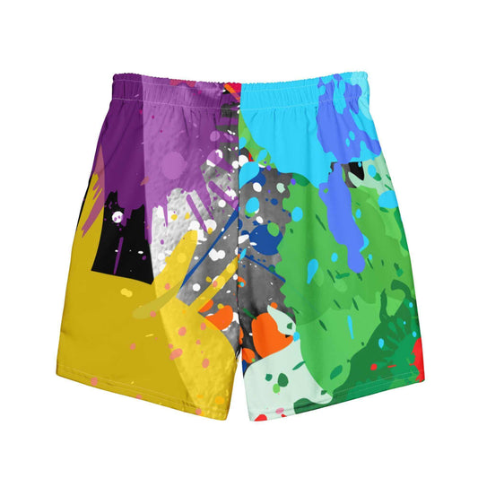 YB Goode Color Drip Swim Trunks