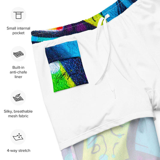 YB Goode Graffiti Swim Trunks
