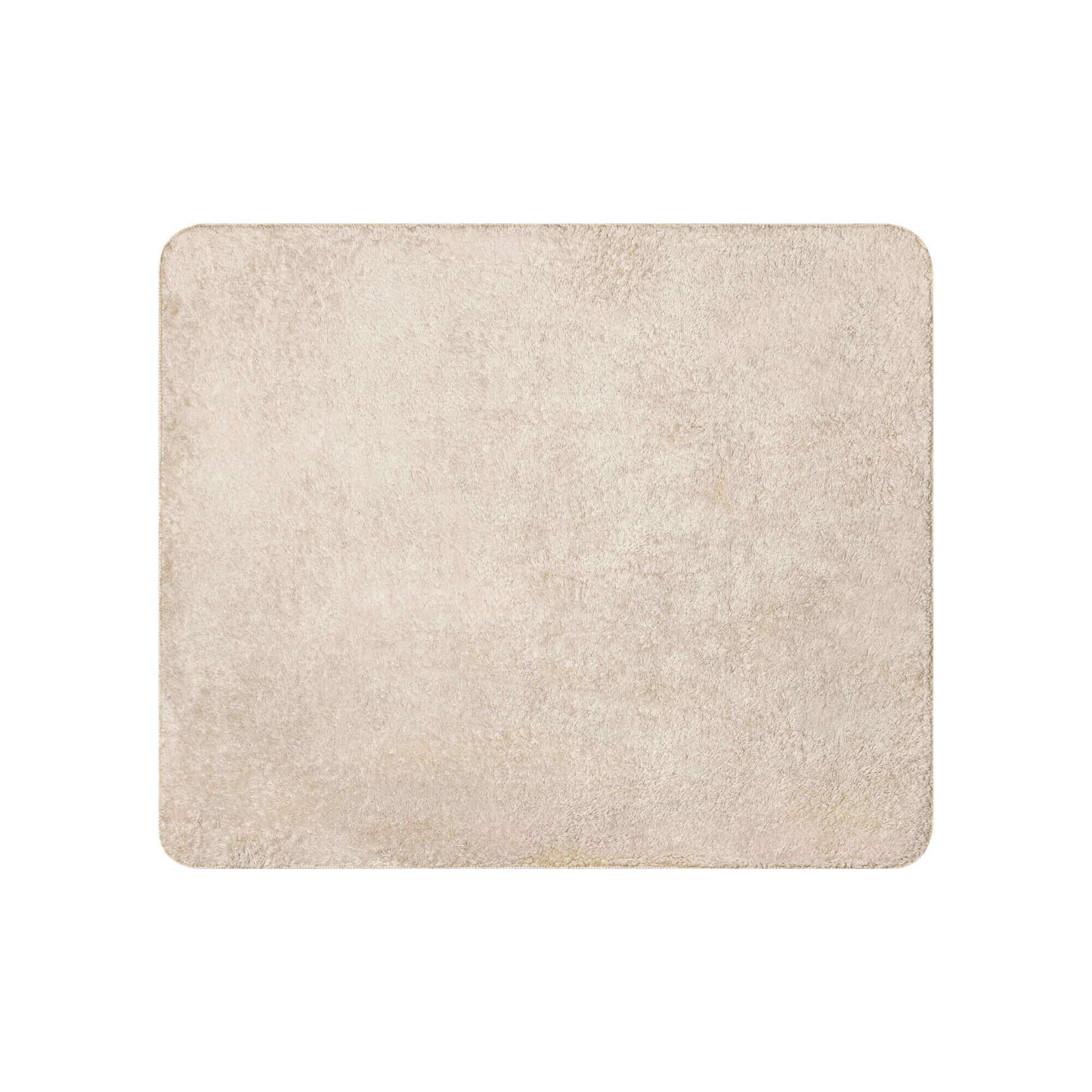 NO SHORTS CO. Sherpa Blanket in soft beige color, made from 100% polyester for warmth and comfort.