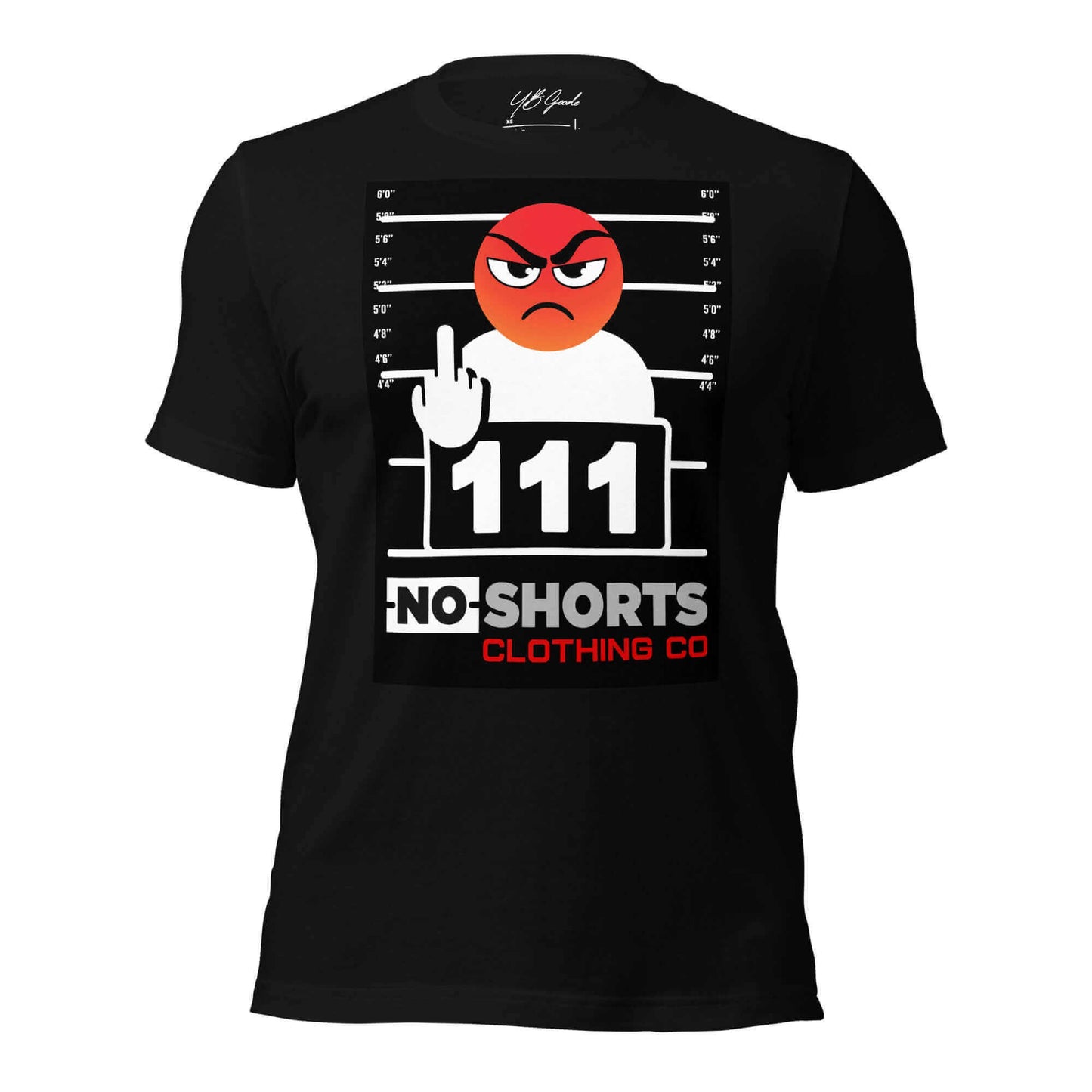 NO SHORTS BOOKED T-shirt