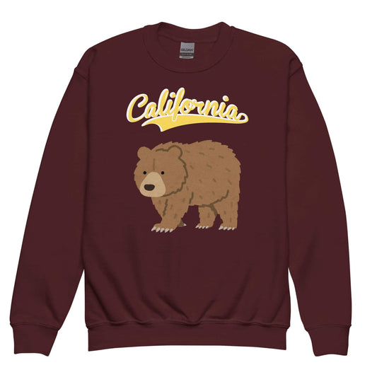 YB Goode Cali Youth Sweatshirt (Maroon)