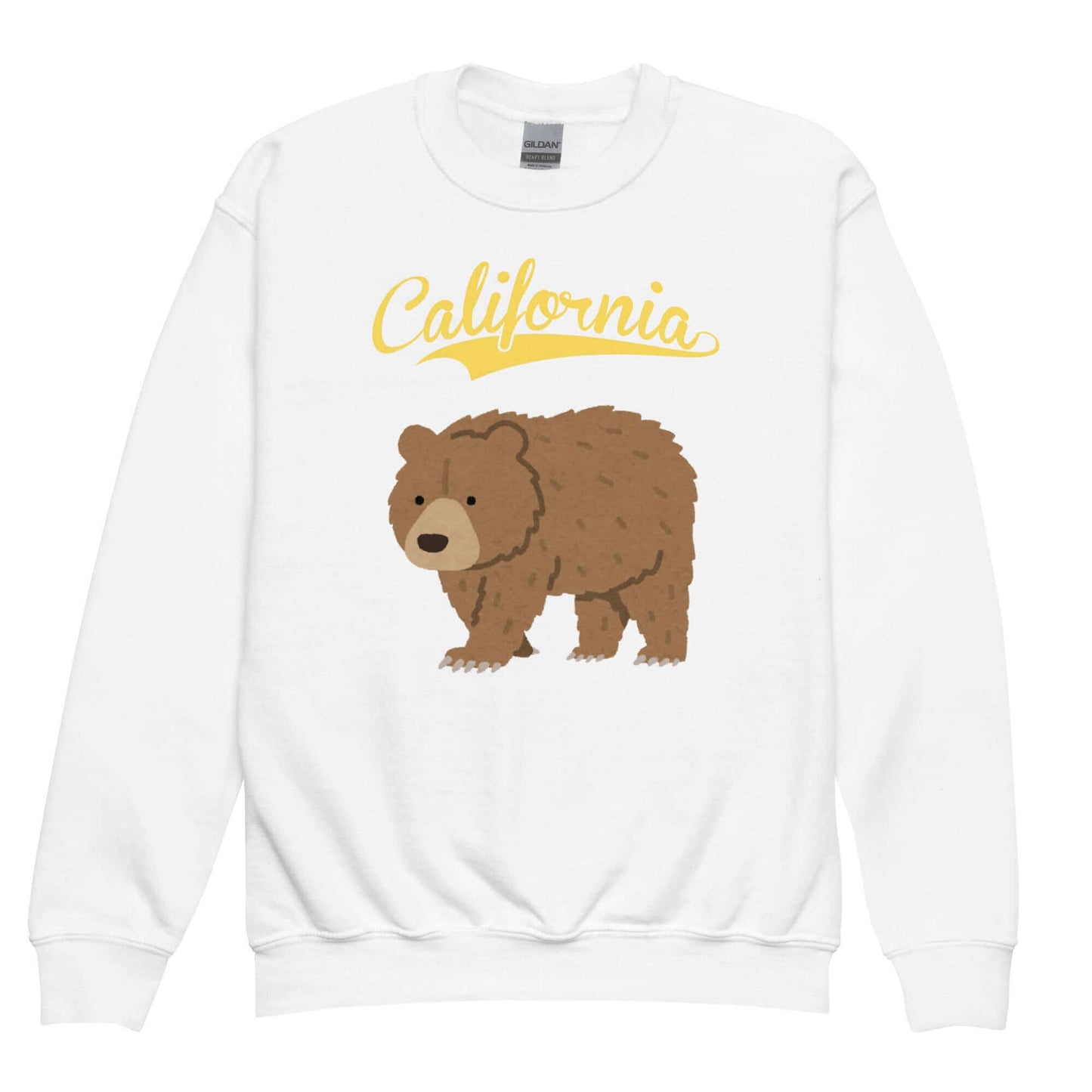 YB Goode Cali Youth Sweatshirt (White)