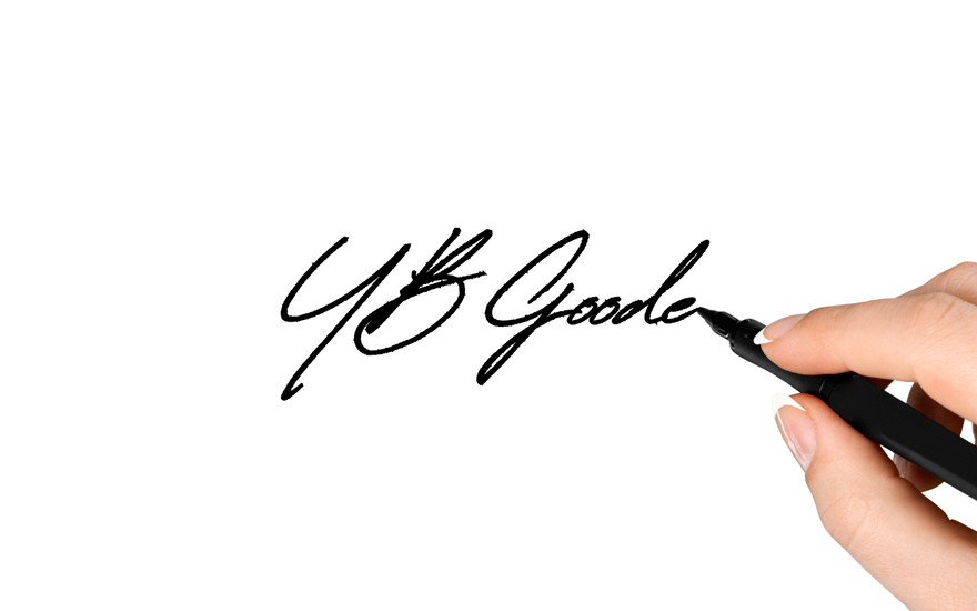 The Story Behind the Iconic YB Goode Signature Logo