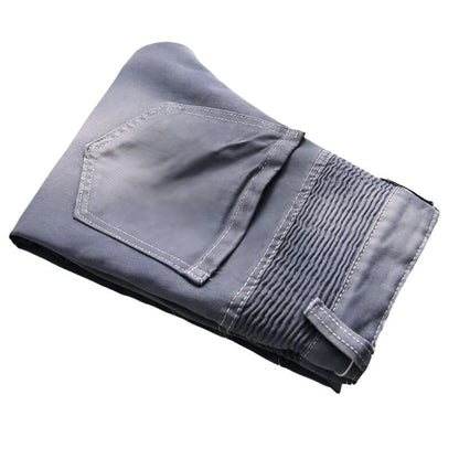 Men's Classic Straight-Leg Denim Jeans – Light Wash