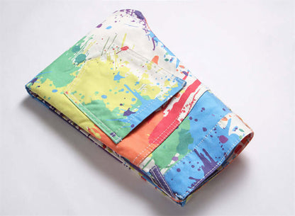 Colorful Slim-fit Men's Jeans (folded)