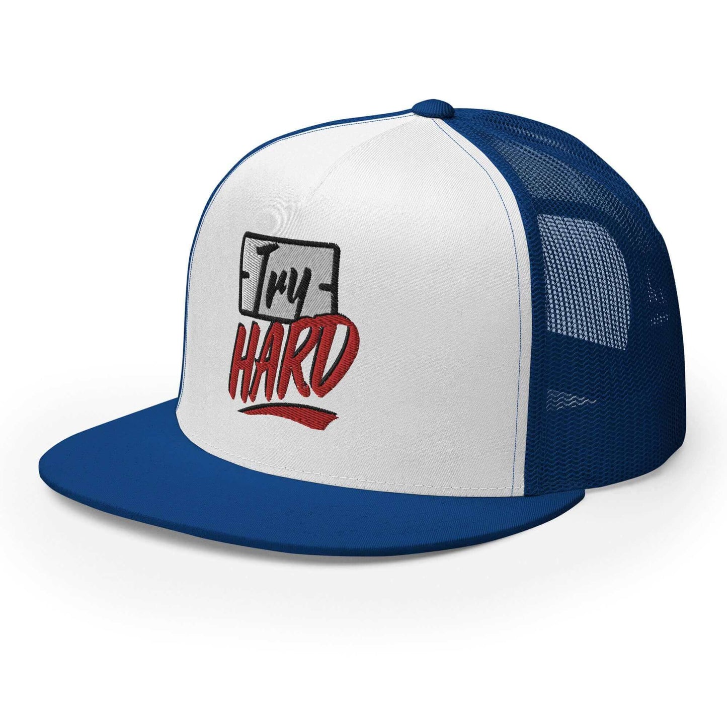 NO SHORTS Try Hard Trucker Cap