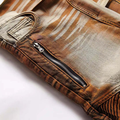 Skid Mark Men's Jeans Online - Trendy Relaxed Fit Denim