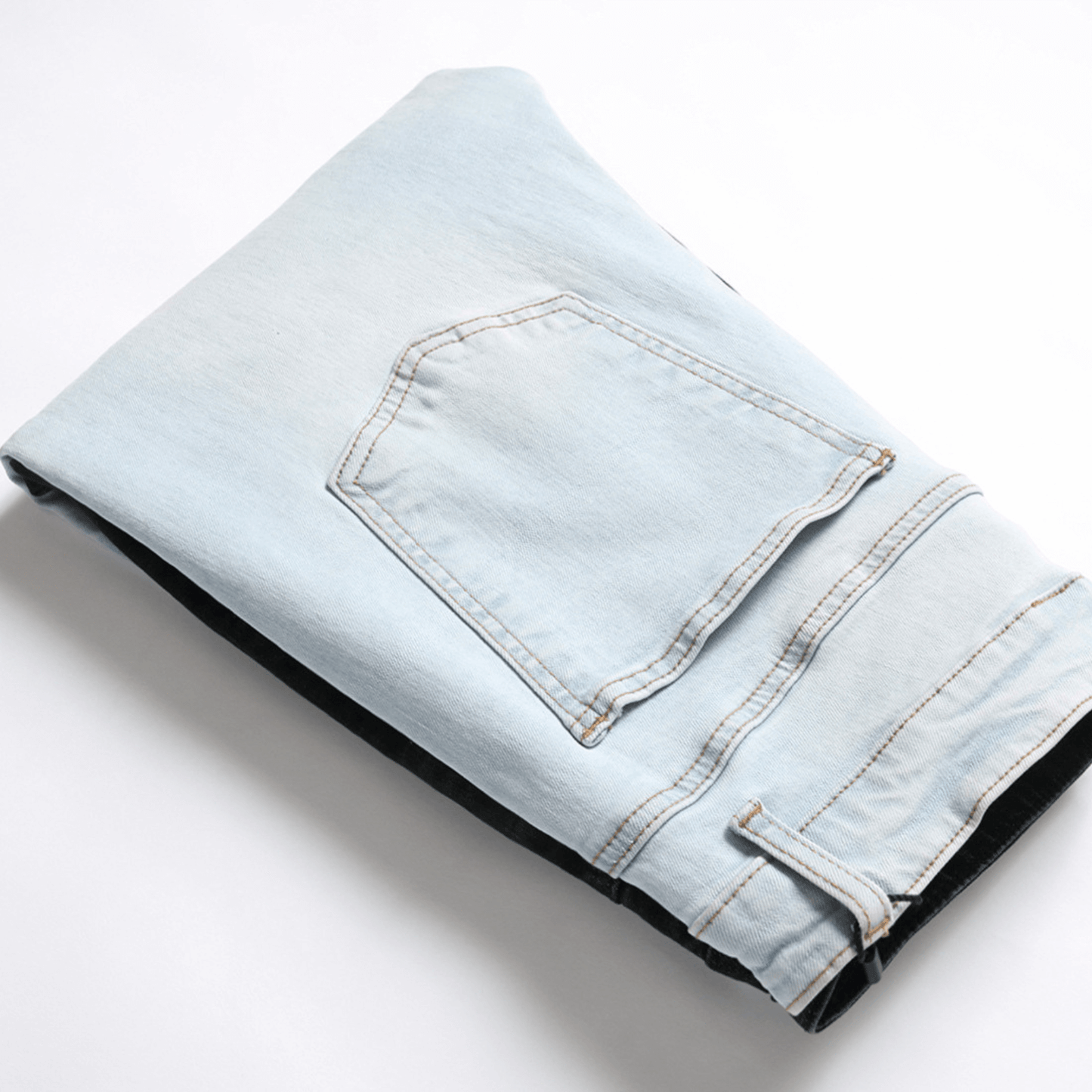 Men's Slim-Fit Stretch Denim Jeans – Dark Wash
