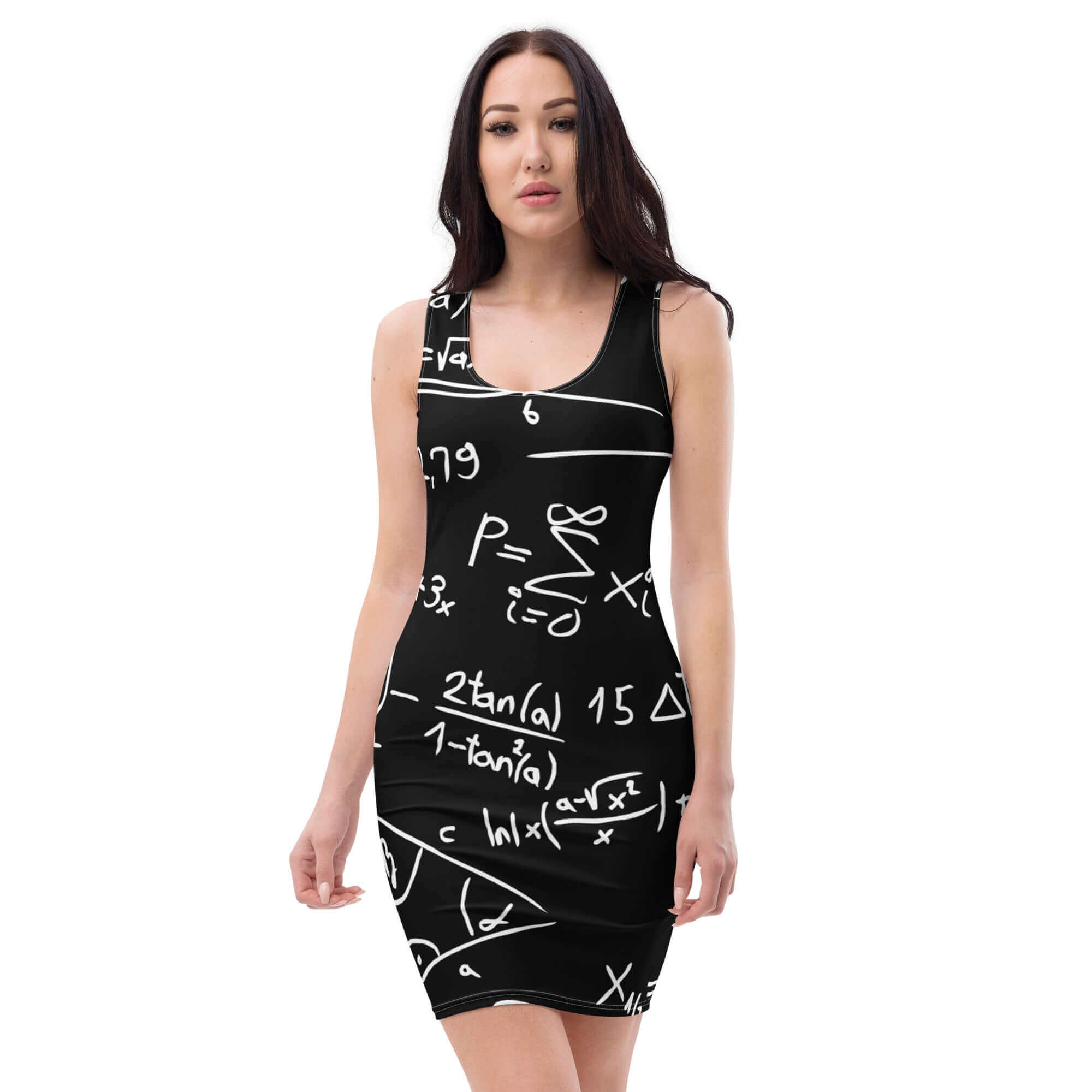 YB Goode Math Bodycon Dress