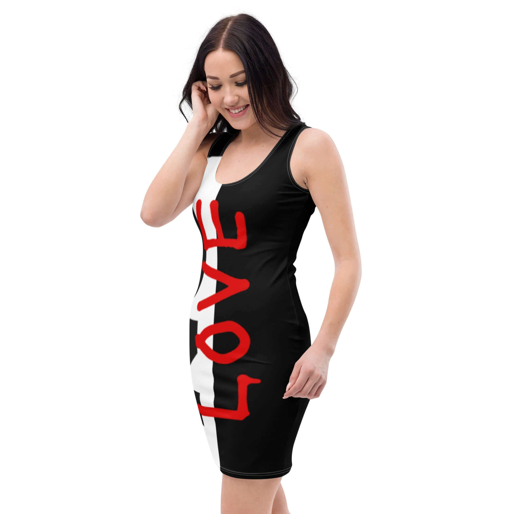 YB Goode NO LOVE Bodycon Dress