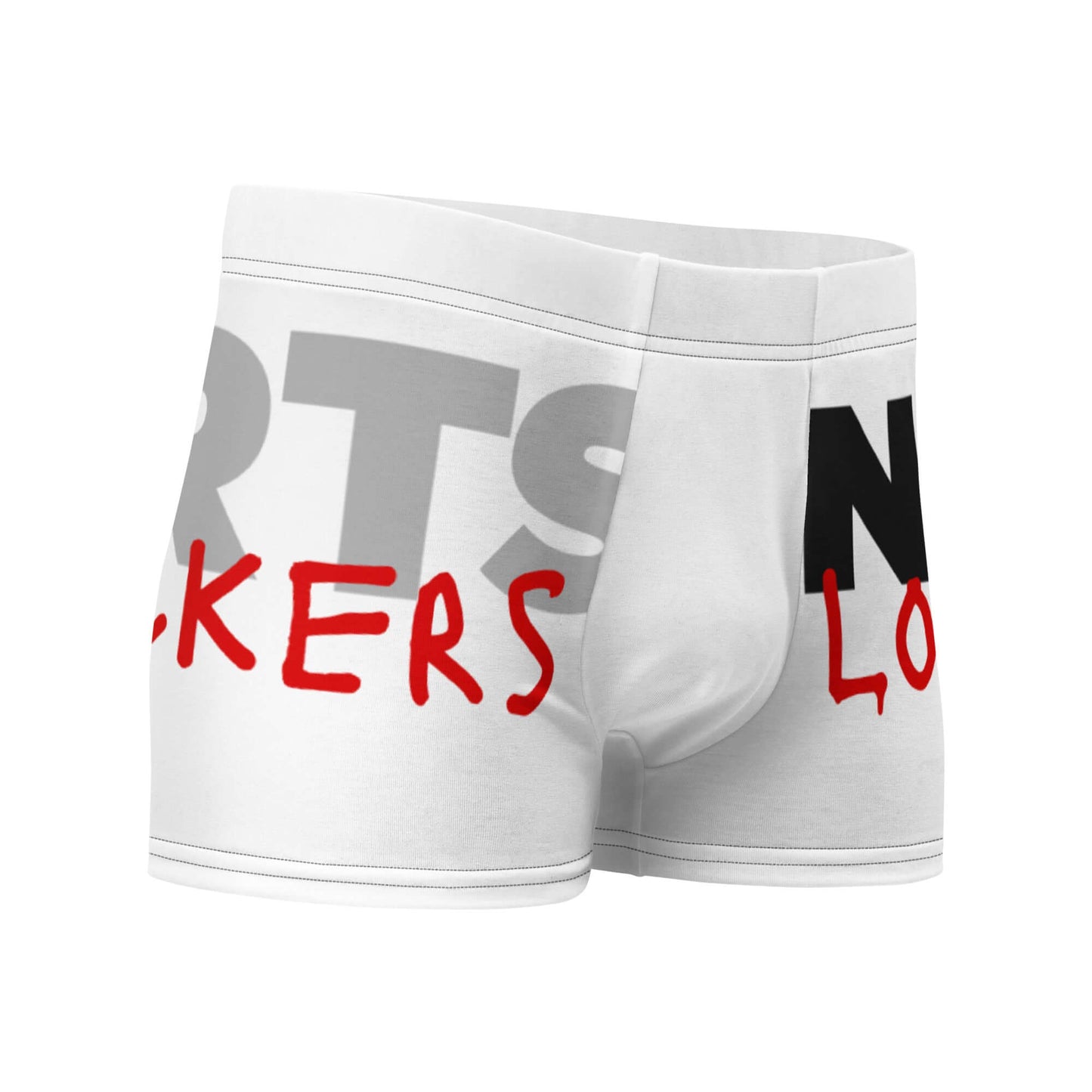 NO SHORTS Boxer Briefs (white)