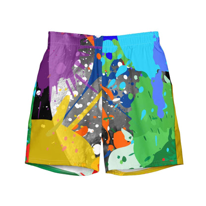 YB Goode Color Drip Swim Trunks