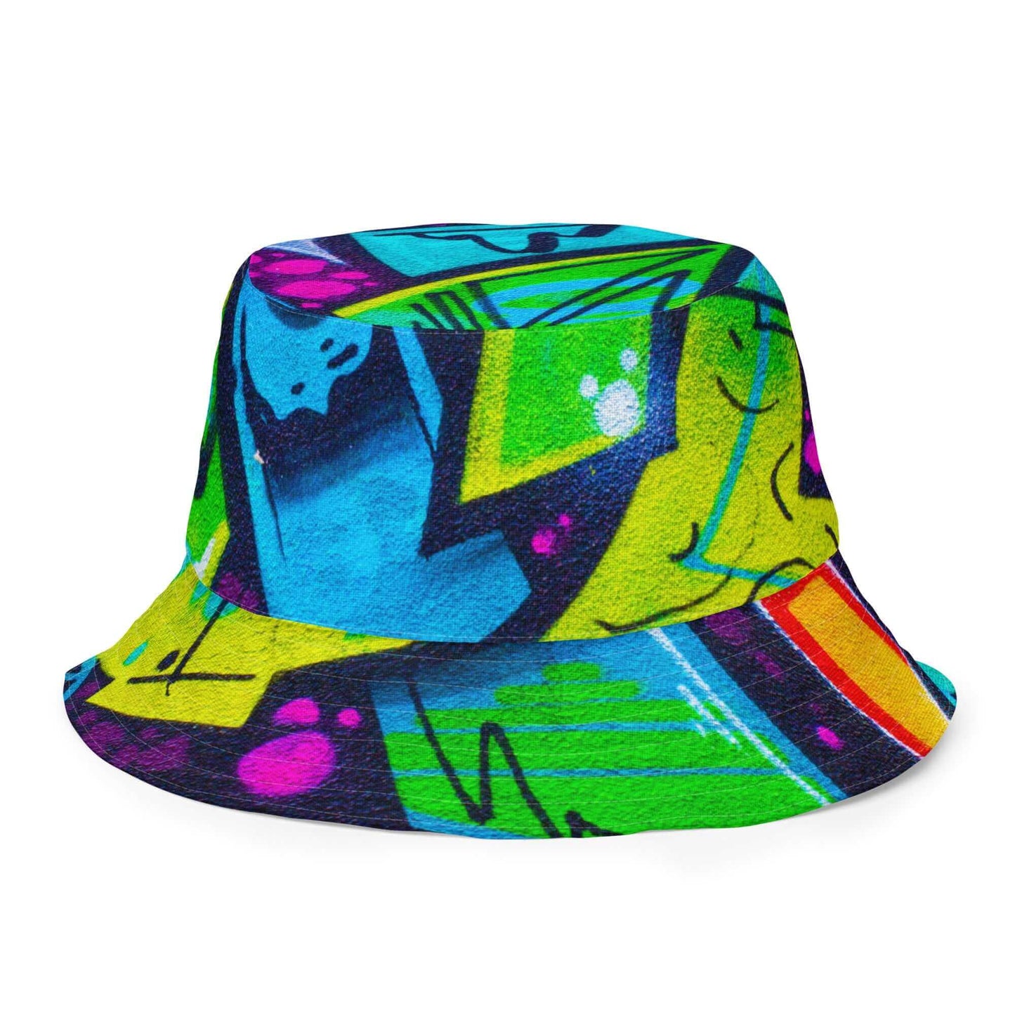 YB Goode Graffiti Reversible Bucket Hat