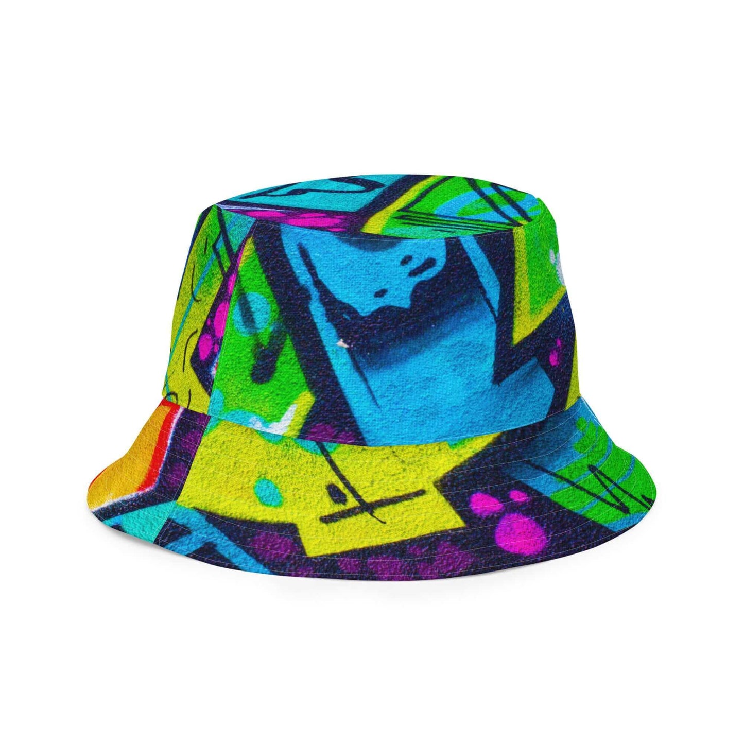 YB Goode Graffiti Reversible Bucket Hat