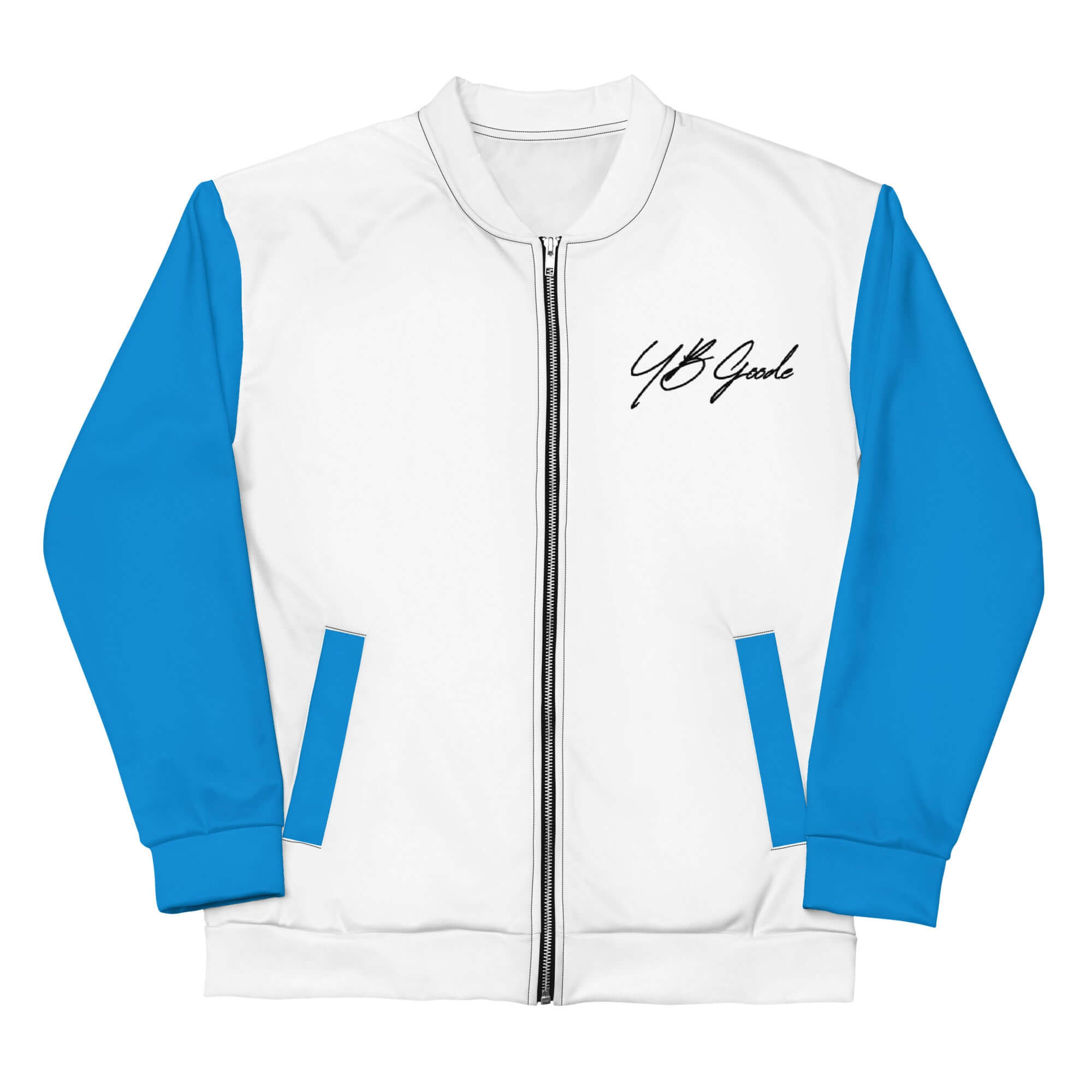 YB Goode Autographed BR Bomber Jacket (front)