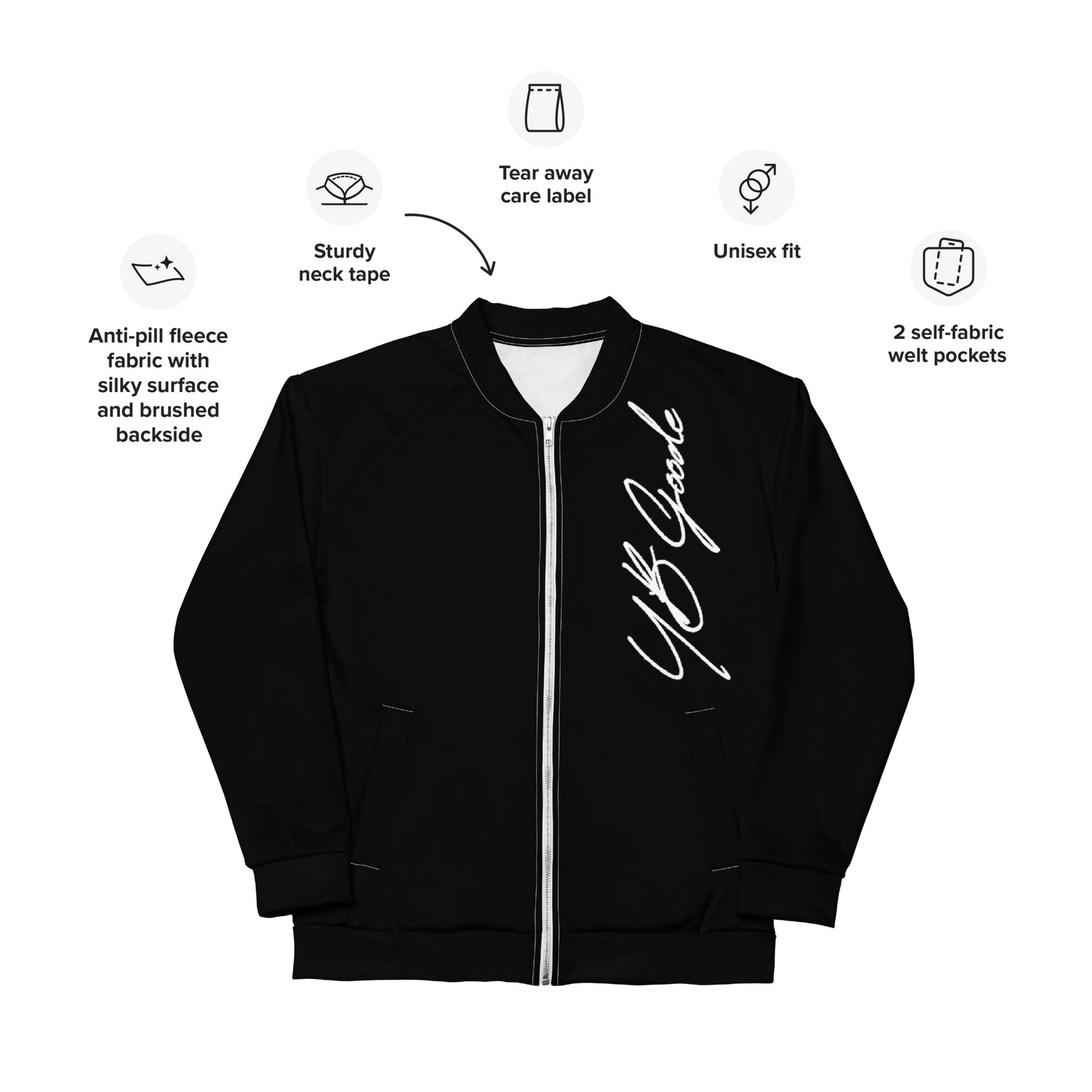 Product YB Goode Hustle Bomber Jacket - Unisex Fit