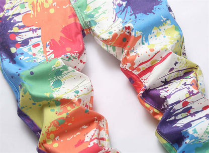 Colorful Slim-fit Men's Jeans (in-seam)