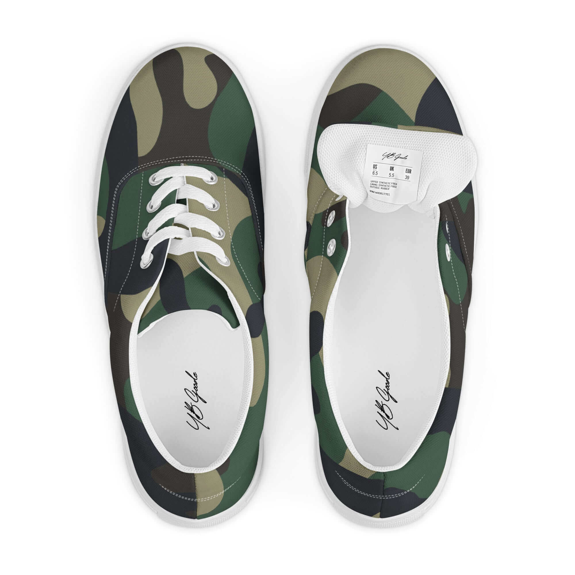 YB Goode Camo Canvas Shoes