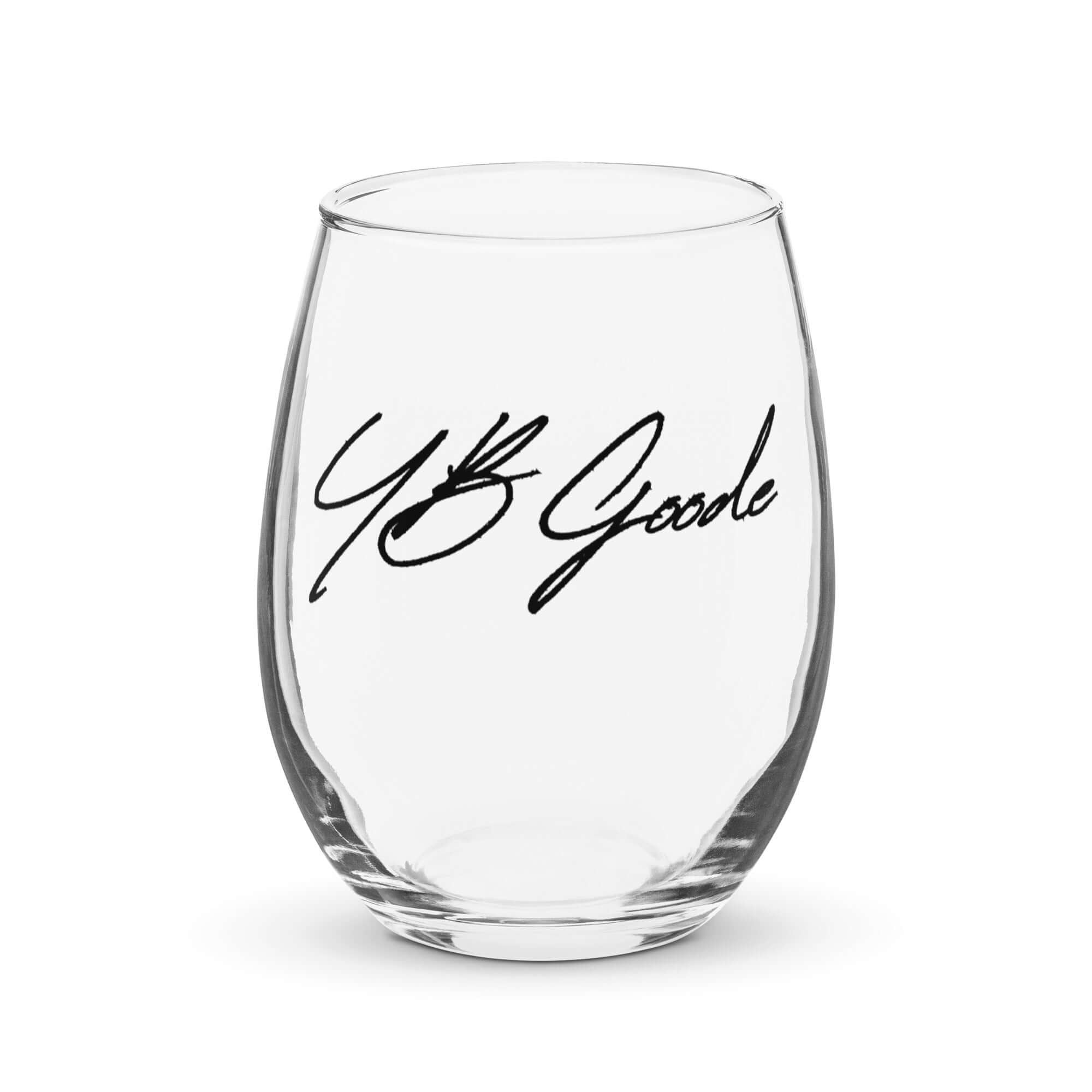 YB Goode Stemless Wine Glass