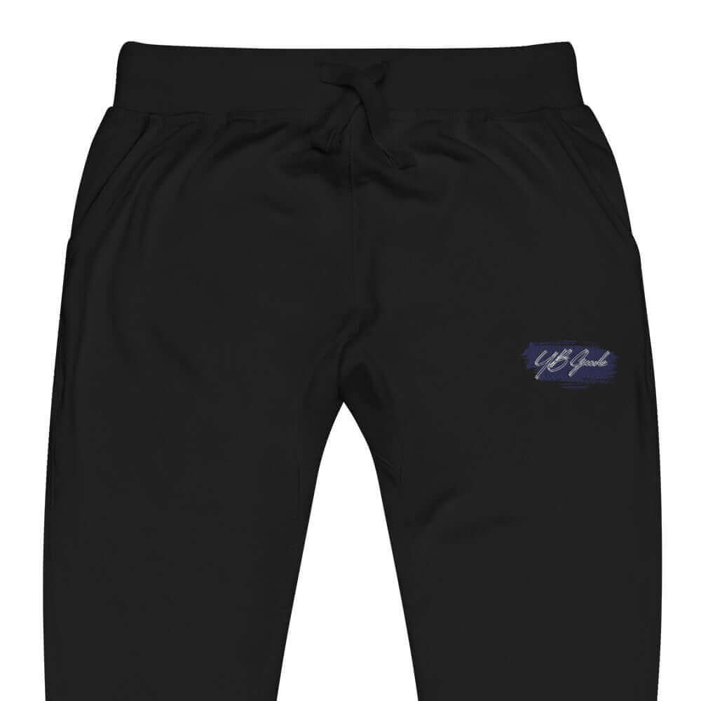 YB Goode Embroidered Fleece Sweatpants (Purple)