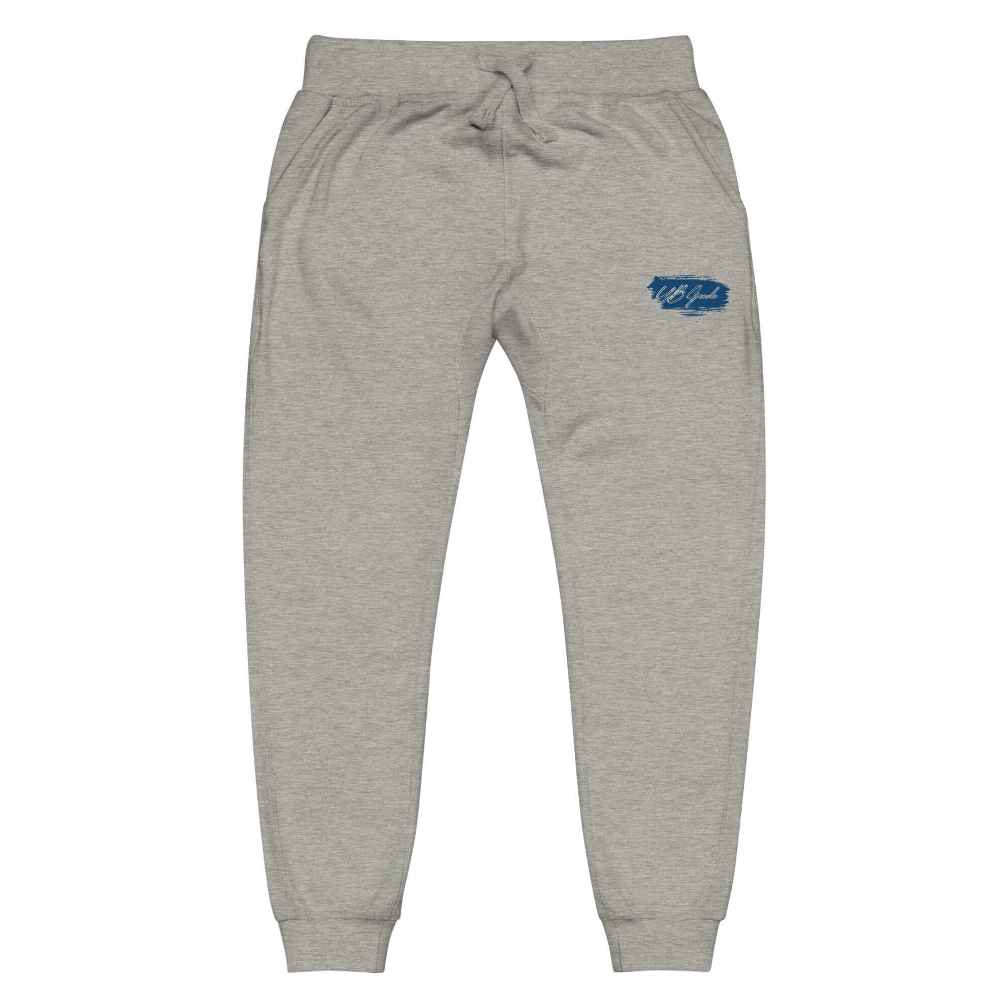 YB Goode Embroidered Fleece Sweatpants (Blue)