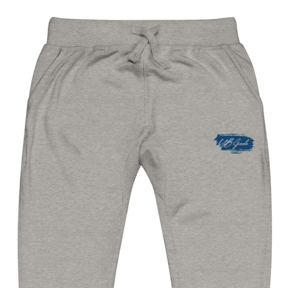 YB Goode Embroidered Fleece Sweatpants (Blue)