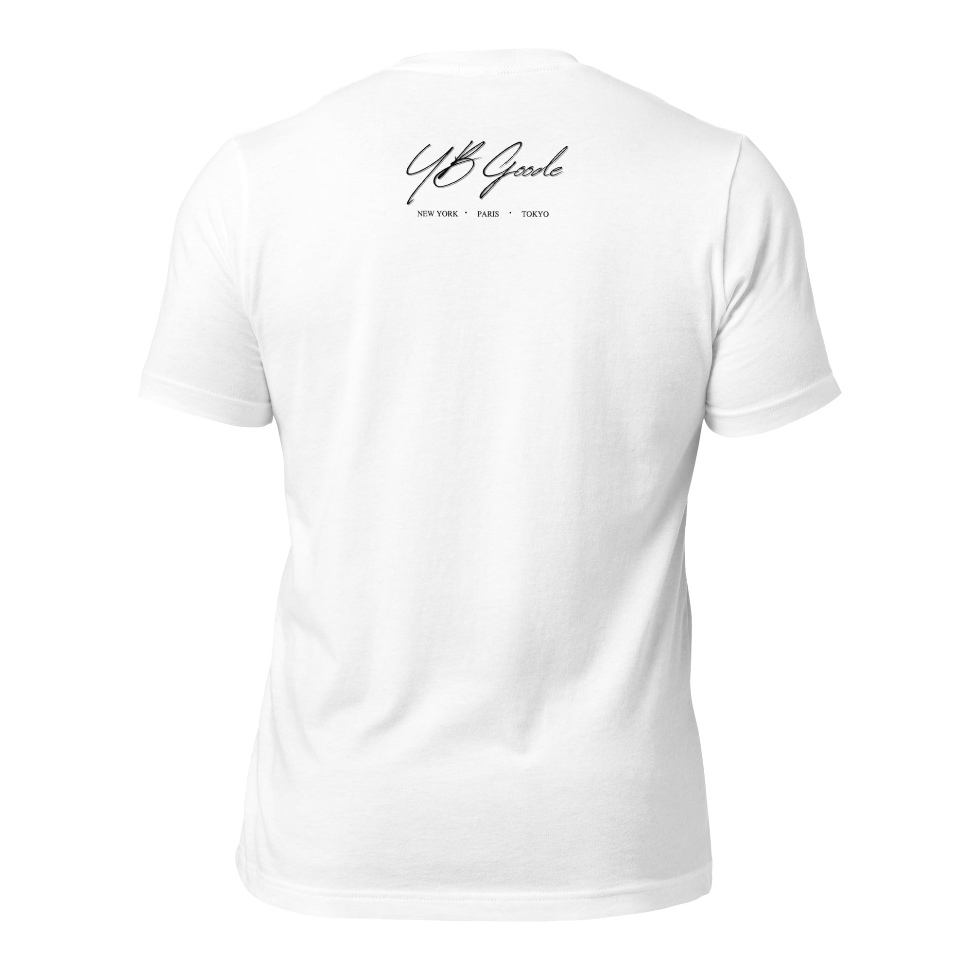NO SHORTS "Say Less" T-shirt (white)